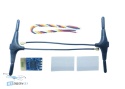 BAYCK ELRS 2.4Ghz diversity receiver rear view connectors at HTDRONE shop