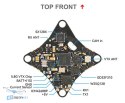 BETAFPV AIO FC BetaFPV Air Brushless 5in1 - top-down view of PCB and components