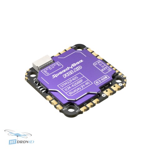 SpeedyBee F405 AIO FC 40A Bluejay вид з трьох чвертей найкращий магазин FPV