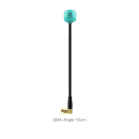 Antenna Foxeer Lollipop 4 Plus 5.8G 2.6dBi RHCP 15cm SMA Angle Teal (2pcs)