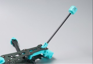 Antenna Foxeer Lollipop 4 Plus 5.8G 2.6dBi RHCP 15cm SMA Angle Teal (2pcs)