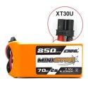 Battery CNHL LiPo Battery 2S 7.4V 850mAh 70C XT30