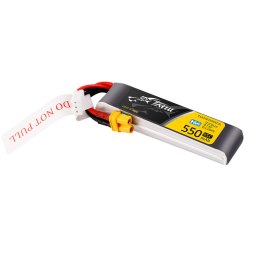 Battery Tattu LiPo 2S 7.6V 550mAh 95C XT30 Long Pack