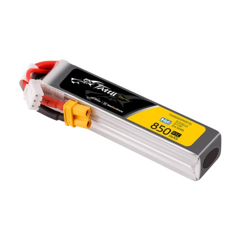 Battery Tattu LiPo 2S 7.6V 850mAh 95C XT30 Long Pack