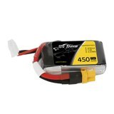 Battery Tattu Lipo 2S 7.4V 450mAh 75C With XT30
