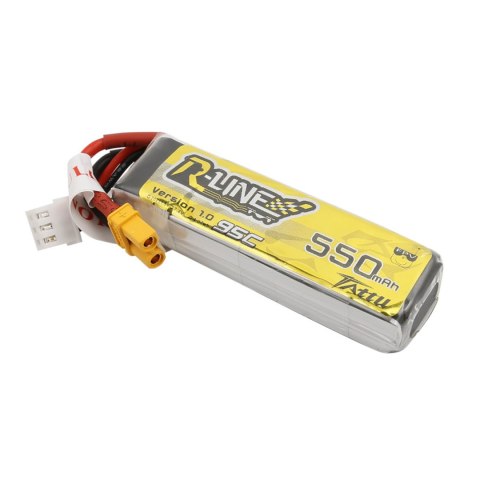 Battery Tattu R-Line LiPo 2S 7.4V 550mAh 95C XT30