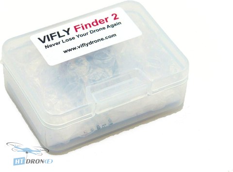 VIFLY Finder V2 buzzer złącza i przewody - szczegółowy widok z tyłu