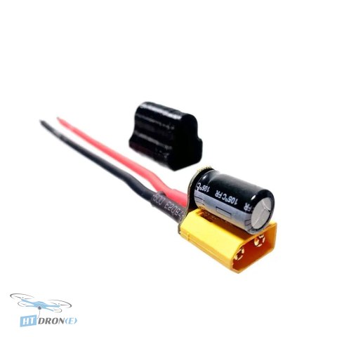 Кабель живлення NewBeeDrone Cap Spike Absorber XT60 100mm - найкращий вибір у HTDRONE