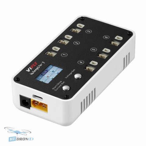 VIFLY WhoopStor 3 White зарядний пристрій для FPV акумуляторів основний вигляд купити в магазині HTDRONE