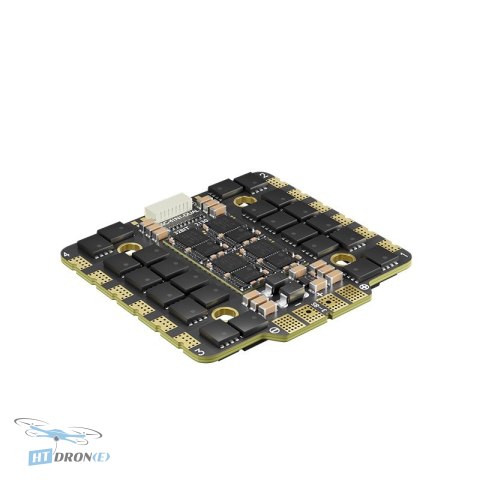 Pilotix ESC 4in1 Pilotix 80A AM32 8S rear view connectors and ports at HTDRONE shop