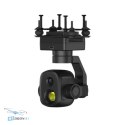 SIYI ZT6 Mini Optical Pod Dual Sensor FPV HD camera three-quarter view