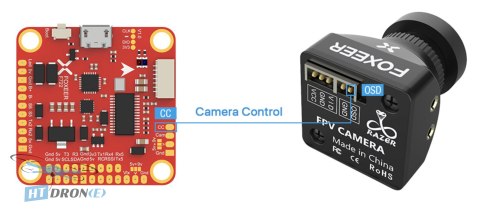 Камера FPV Foxeer Mini V3 з монтажними аксесуарами порівняння розміру магазин HTDRONE