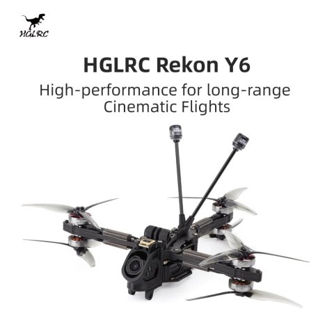 FPV drone HGLRC Rekon Y6 5-inch ELRS Moonlight Kit HD