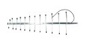 Long Range Antenna Maple Wireless Log-Periodic SMA-MALE (470-1020MHz)