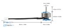 BETAFPV Motor 0702SE 23000KV three-quarter view buy best FPV motor at HTDRONE