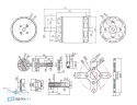 T-Motor AT3530 KV580 motor packaging, accessories and kit contents at HTDRONE