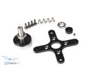 T-Motor AT4125 KV540 motor size comparison with accessories, buy a complete set at HTDRONE
