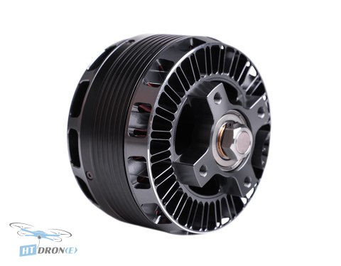 T-Motor AT8020 180KV motor close-up, angled view - buy now at HTDRONE