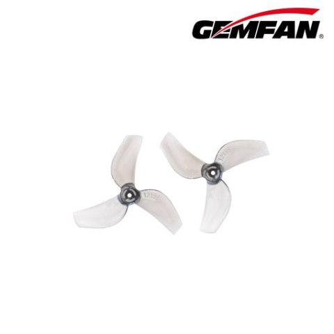 Propeller Gemfan 1219S 3-Blade 1.2'' Clear Gray (4CW+4CCW)