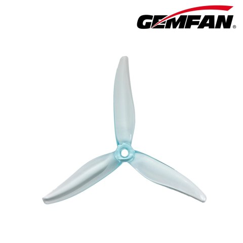 Propeller Gemfan FURY 5128.0 3-Blade 5.1'' Clear Blue (2CW+2CCW)