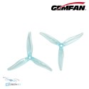 Gemfan FURY 5128.0 Clear Blue śmigło FPV 3-łopatowe 5.1 cala widok z boku, najlepsza cena