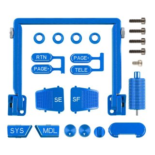 Upgrade Parts Set RadioMaster Boxer CNC Blue