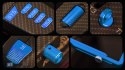 RadioMaster Boxer CNC Blue upgrade accessories side view buy at HTDRONE drone parts price