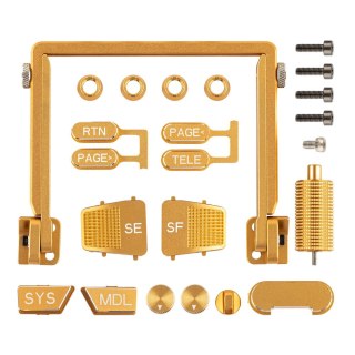 Upgrade Parts Set RadioMaster Boxer CNC Gold