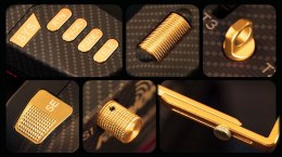 Upgrade Parts Set RadioMaster Boxer CNC Gold