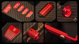 Upgrade Parts Set RadioMaster Boxer CNC Red