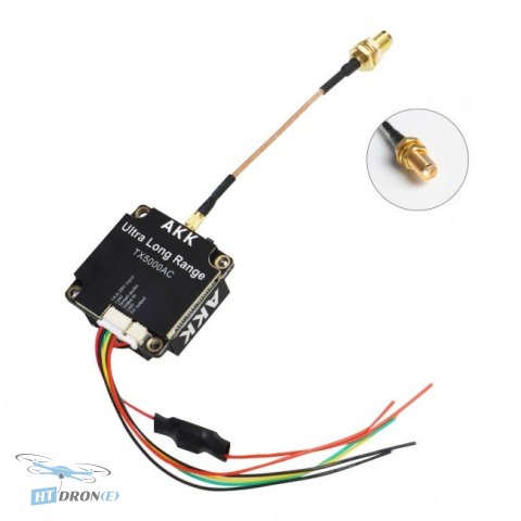AKK VTX Ultra Long Range 5W size comparison accessories included HTDRONE