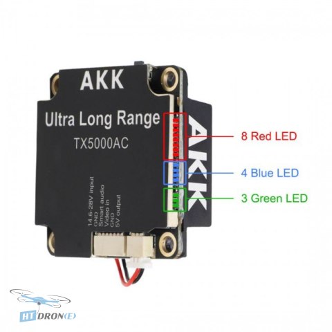 Accessories included with AKK VTX Ultra Long Range 5W best price HTDRONE