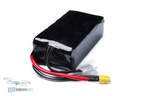 HTDRONE Акумулятор 6S 8000mAh 10C XT60 бічний вигляд ціна магазин