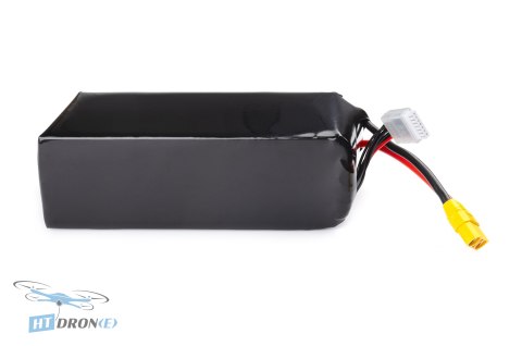 XT90 connector Pilotix Lipo Battery 6S 16000mAh 60C rear detail view