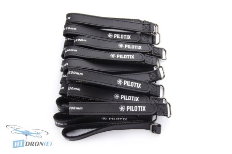 Pilotix Pasek do Akumulatora 15x230mm Czarny - szczegółowy widok mocowania drona RC, cena w HTDRONE
