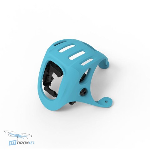 Blue BETAFPV housing for O4 Air Unit side view - buy now at HTDRONE