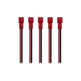 Connector NewBeeDrone Nectar PH2.0 Gold Plated Solid Pin Battery Lead x5