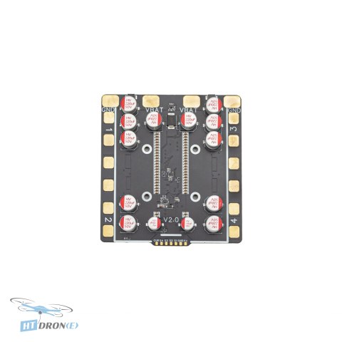 Pilotix ESC 4in1 Pilotix 100A 8S вид ззаду роз'єми магазин HTDRONE
