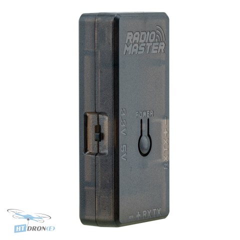 RadioMaster Flasher ExpressLRS V2 порівняння розміру з аксесуарами для кращого зображення