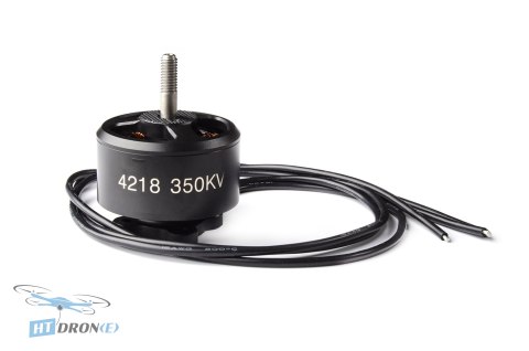 Pilotix 4218-350KV FPV motor – 3/4 view, high quality, buy now at HTDRONE