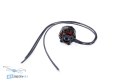 Задній вигляд двигуна Pilotix 4315-650KV FPV з проводами, ідеальний для збірки дрона