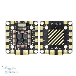 Розподільник живлення Pilotix PDB600 8S 600A вид збоку, найкращий для FPV