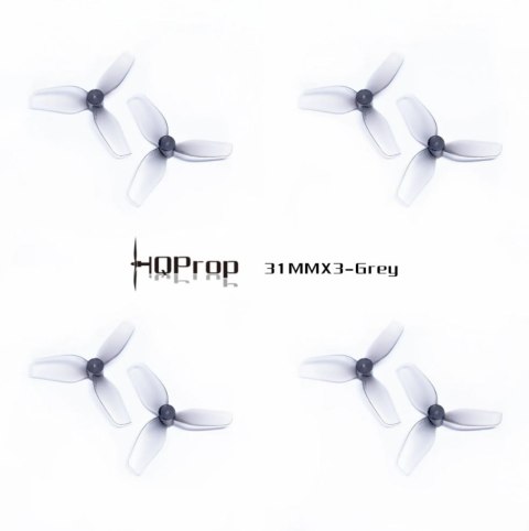 Propeller HQProp Ultralight Whoop 3-Blade 1.2X1.1X3 Gray (2CCW+2CW)