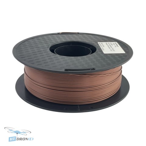 Weistek PLA Filament Copper 11-1.75mm 1Kg 95A - close-up on copper filament texture