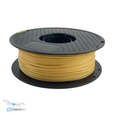 Szczegółowy widok złotego filamentu PLA Weistek 1.75mm 1Kg 95A w sklepie HTDRONE