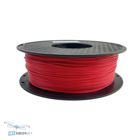 Szczegółowy widok czerwonego filamentu Weistek PLA 1.75mm 1kg 95A do druku 3D