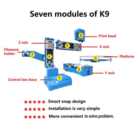 3D Printer Easythreed Model K9