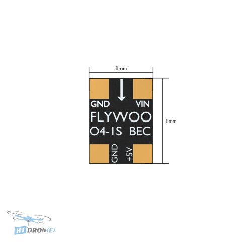 FLYWOO BEC Module O4 1S 5V main product view at HTDRONE shop