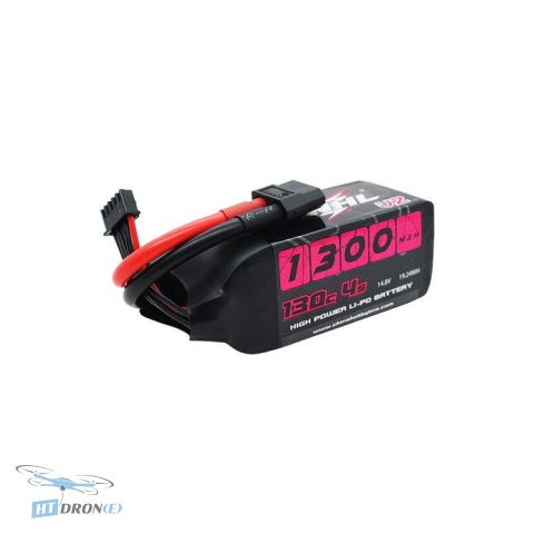 Packaging CNHL Black Series LiPo 4S 1300mAh 130C XT60 V2 accessories shop HTDRONE