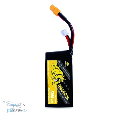DOGCOM Battery 1300mAh 6S 22.2V 160C LiPo XT60 connector details XT60 buy now